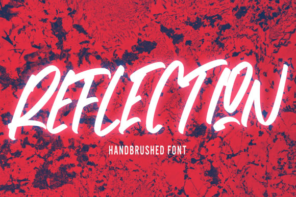 Reflection: A Fresh & Quirky Display Font for Modern Design