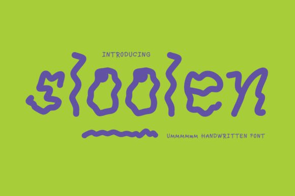 Sloolen: The Playful Font for Dynamic Design